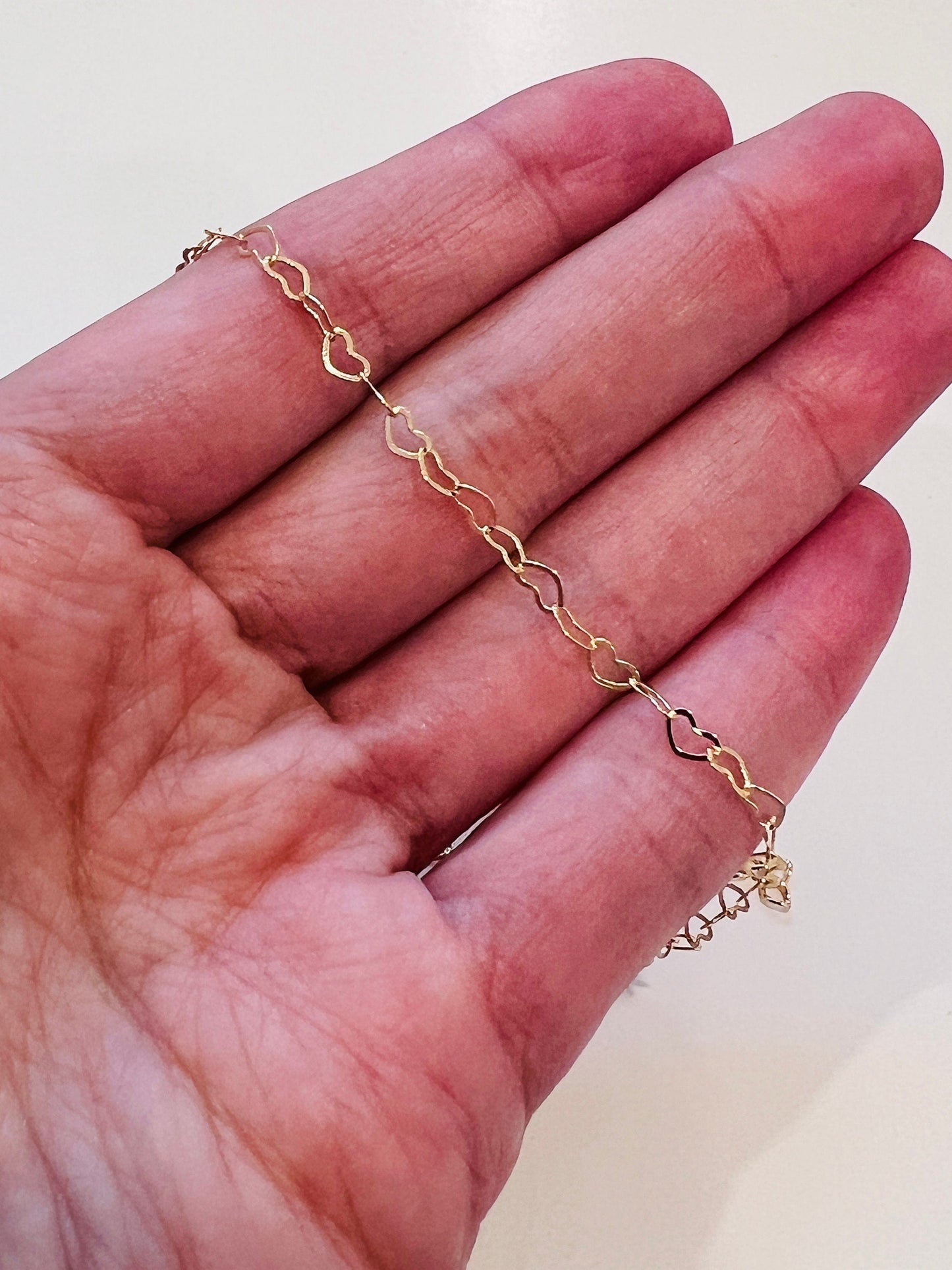 Heart Bracelet, Gold Filled Bracelet, Gold Bracelet, Bracelet, Gold Bracelet, Chain Bracelet,Dainty Gold Bracelet, Delicate Bracelet, Heart