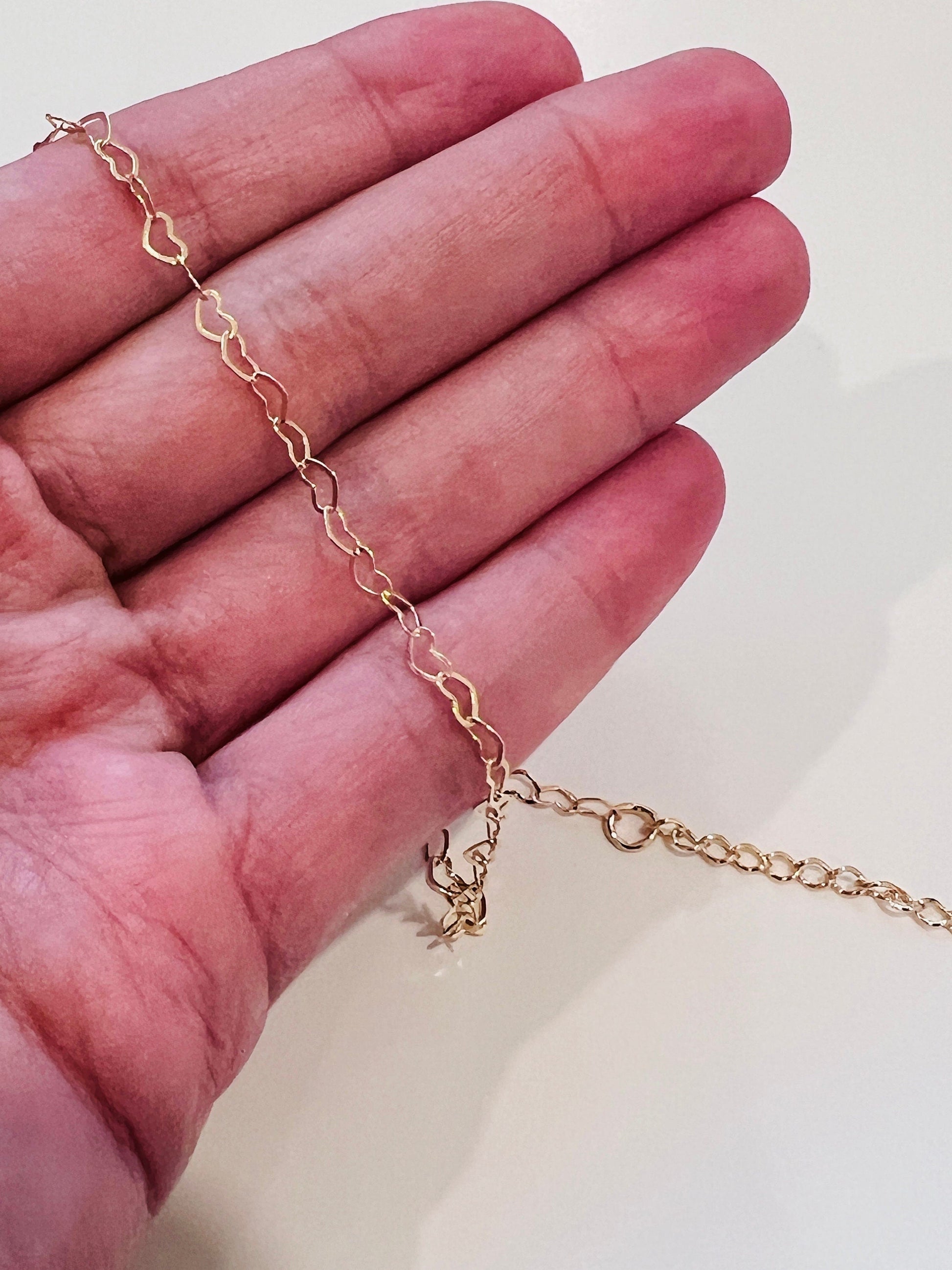 Heart Bracelet, Gold Filled Bracelet, Gold Bracelet, Bracelet, Gold Bracelet, Chain Bracelet,Dainty Gold Bracelet, Delicate Bracelet, Heart