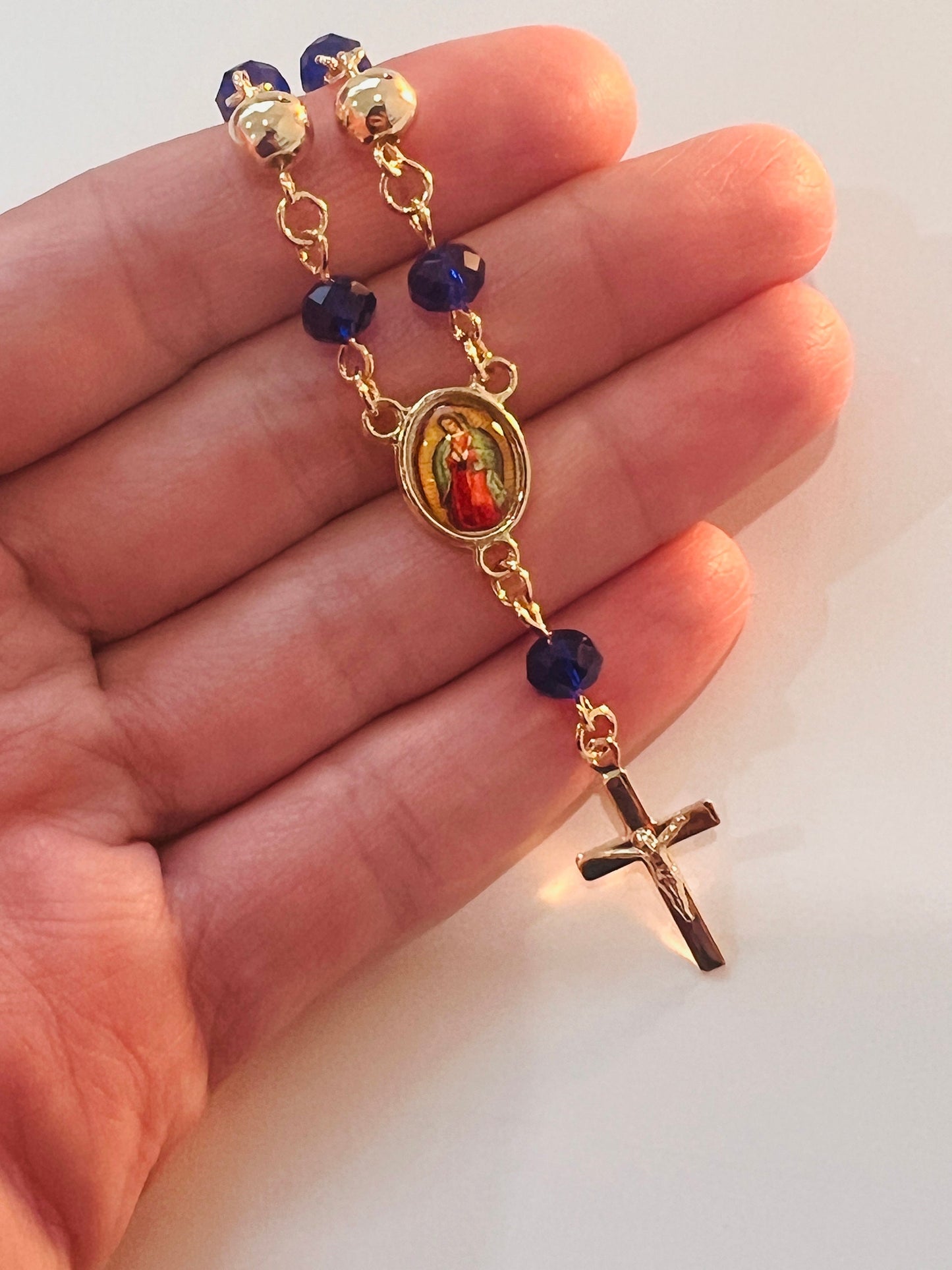 Gold Filled Our Lady of Guadalupe Bracelet