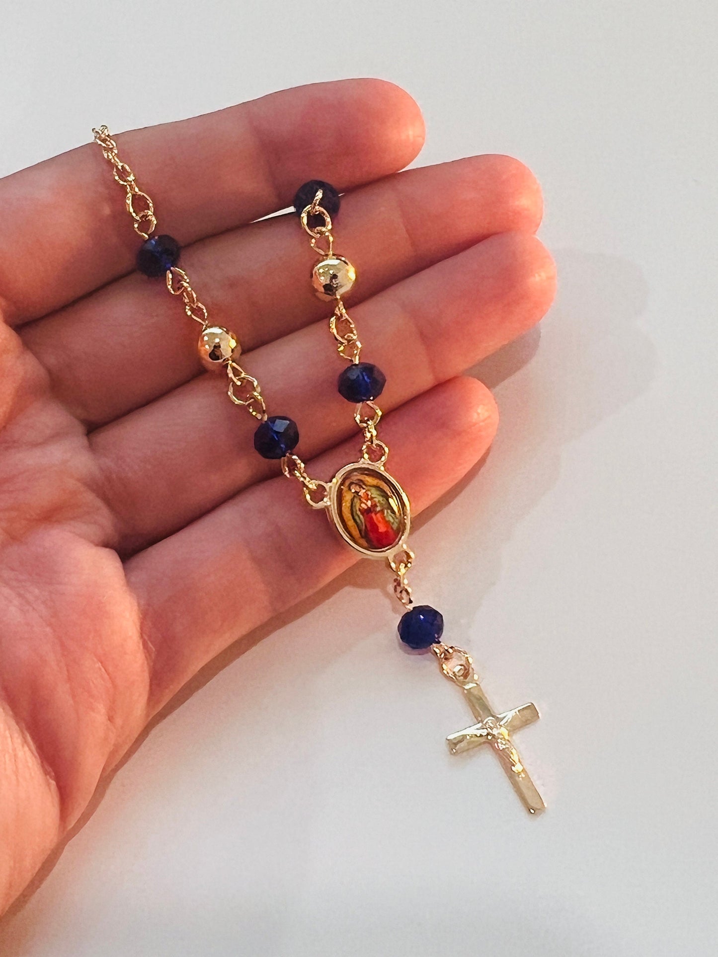 Gold Filled Our Lady of Guadalupe Bracelet