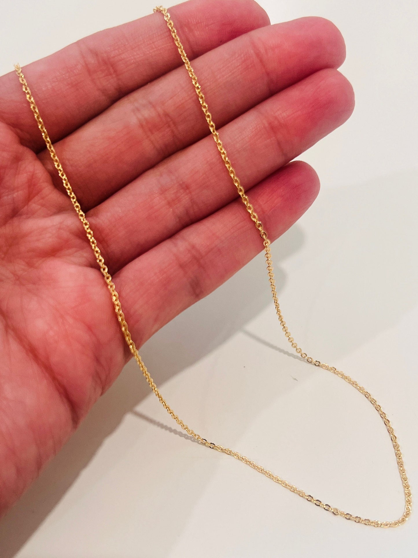 Gold Filled 1mm Rolo Necklace