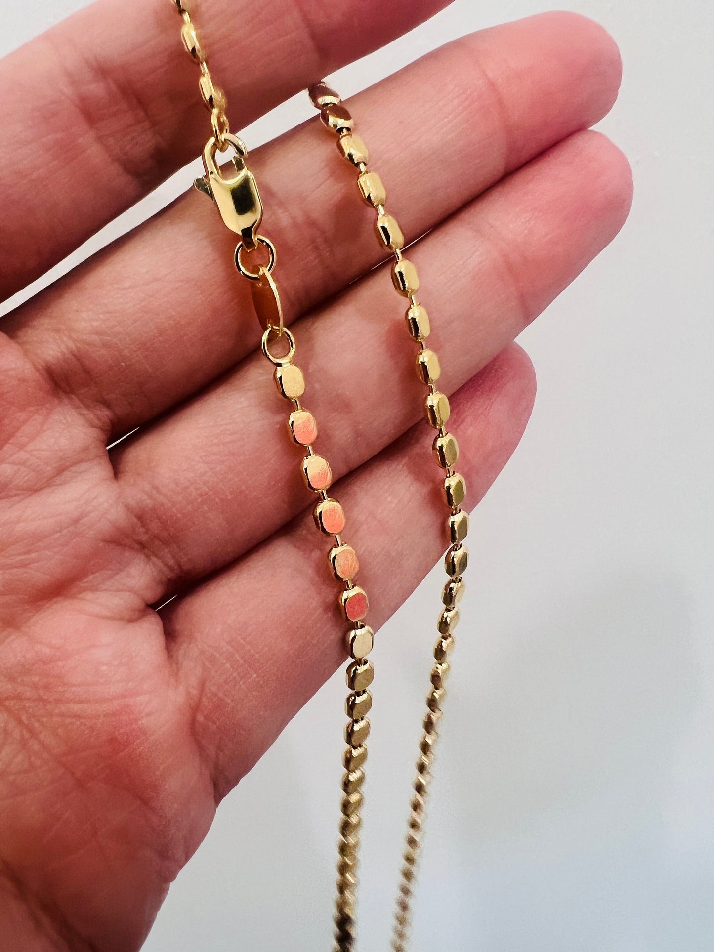 Gold Filled Necklace, Gold Link Chain Necklace,Delicate Gold Necklace,Dainty Necklace,Gold Necklace,Women's Chain,Layering Chain, Ball Chain