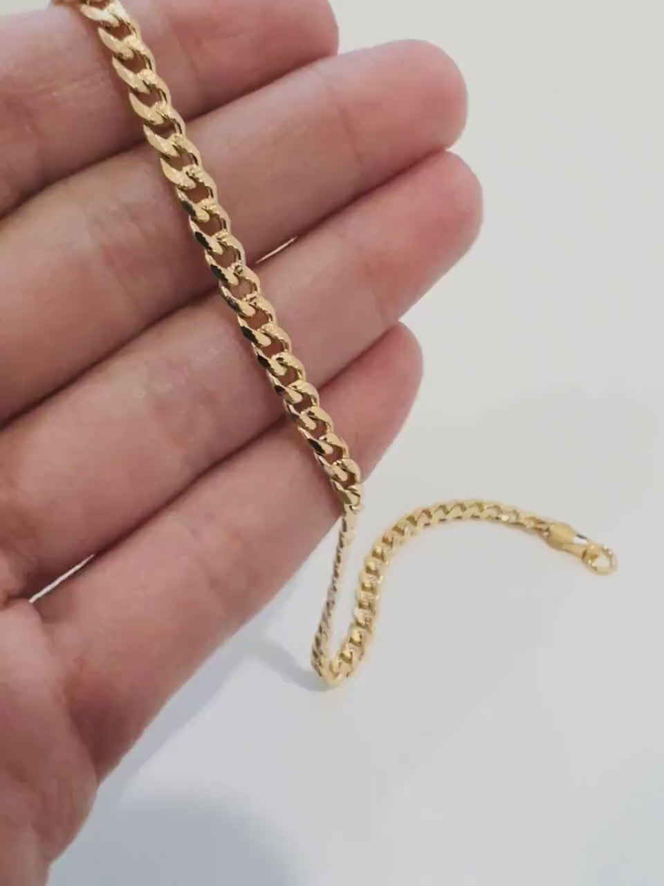 Gold Filled Curb Chain Bracelet, Gold Layering Bracelet, Gold Chain Bracelet, Curb Chain Bracelet 18kt, Dainty Chain Bracelet, Gift for Her