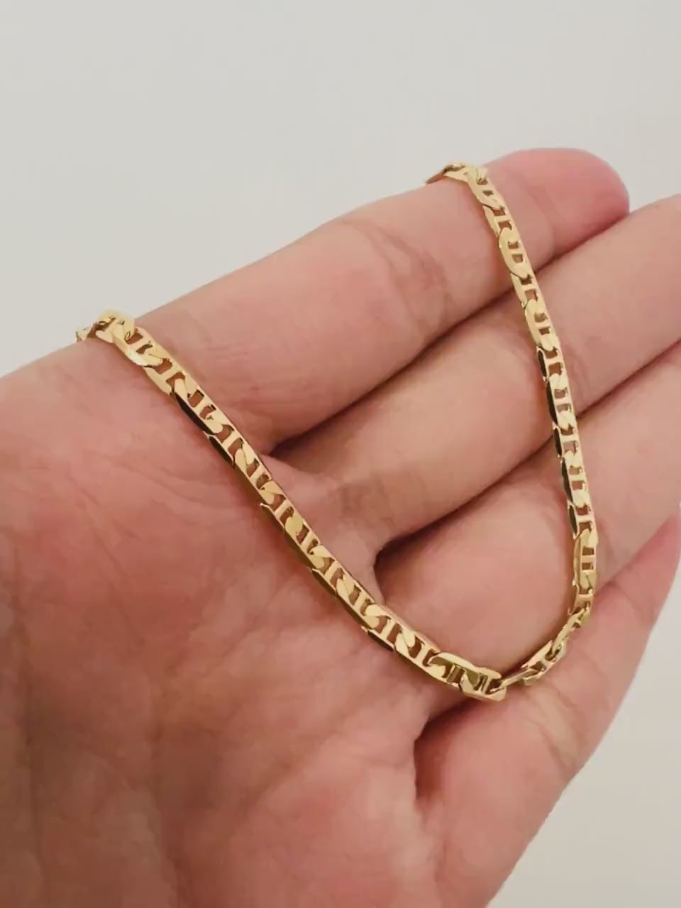 Gold Filled Mariner Link Bracelet, Gold Layering Bracelet, Gold Chain Bracelet, Bracelet, Dainty Chain Bracelet, Gift for Her, Gold Bracelet