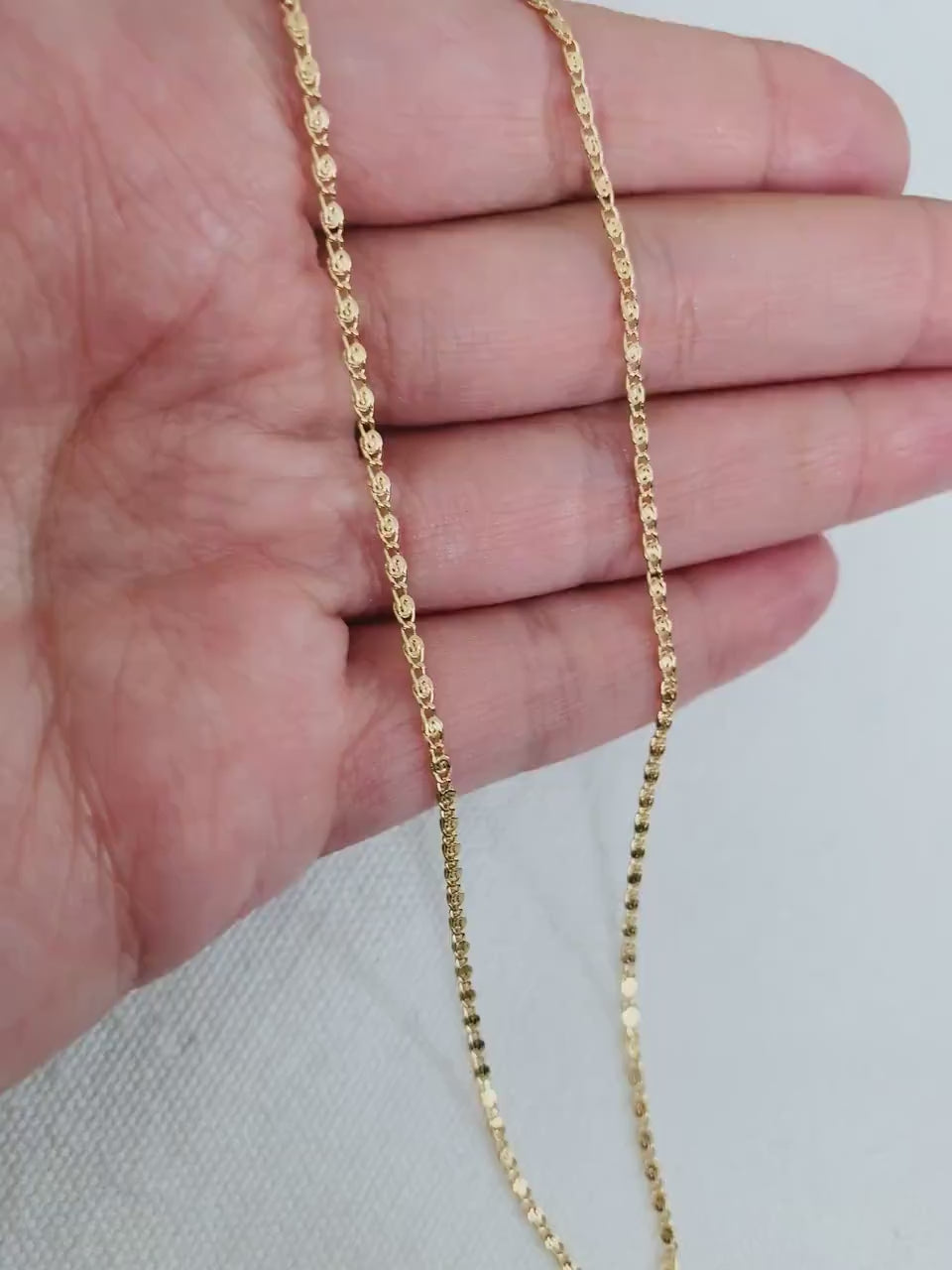 Yellow Gold Filled Necklace, Gold Link Chain Necklace,Delicate Gold Necklace,Dainty Necklace,Gold Necklace,Women's Chain,Layering Chain