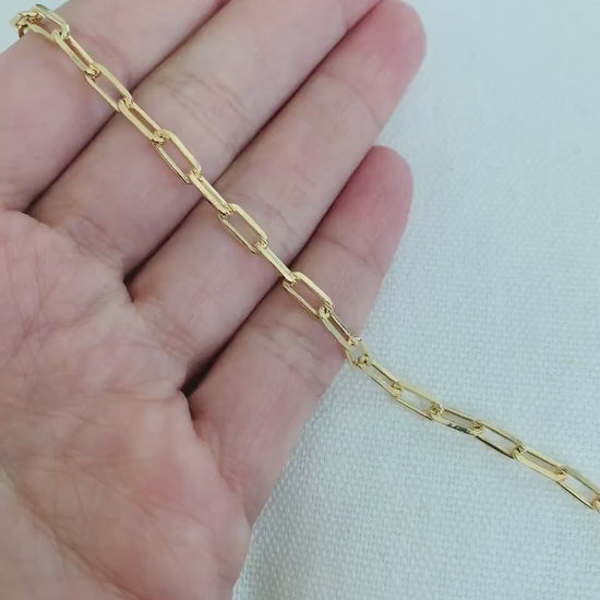 Anklet, Gold Filled Anklet,Layering Anklet, Beach Anklet, Gold Anklet, Anklet, Paperclip Anklet, Dainty Anklet, Delicate Anklet