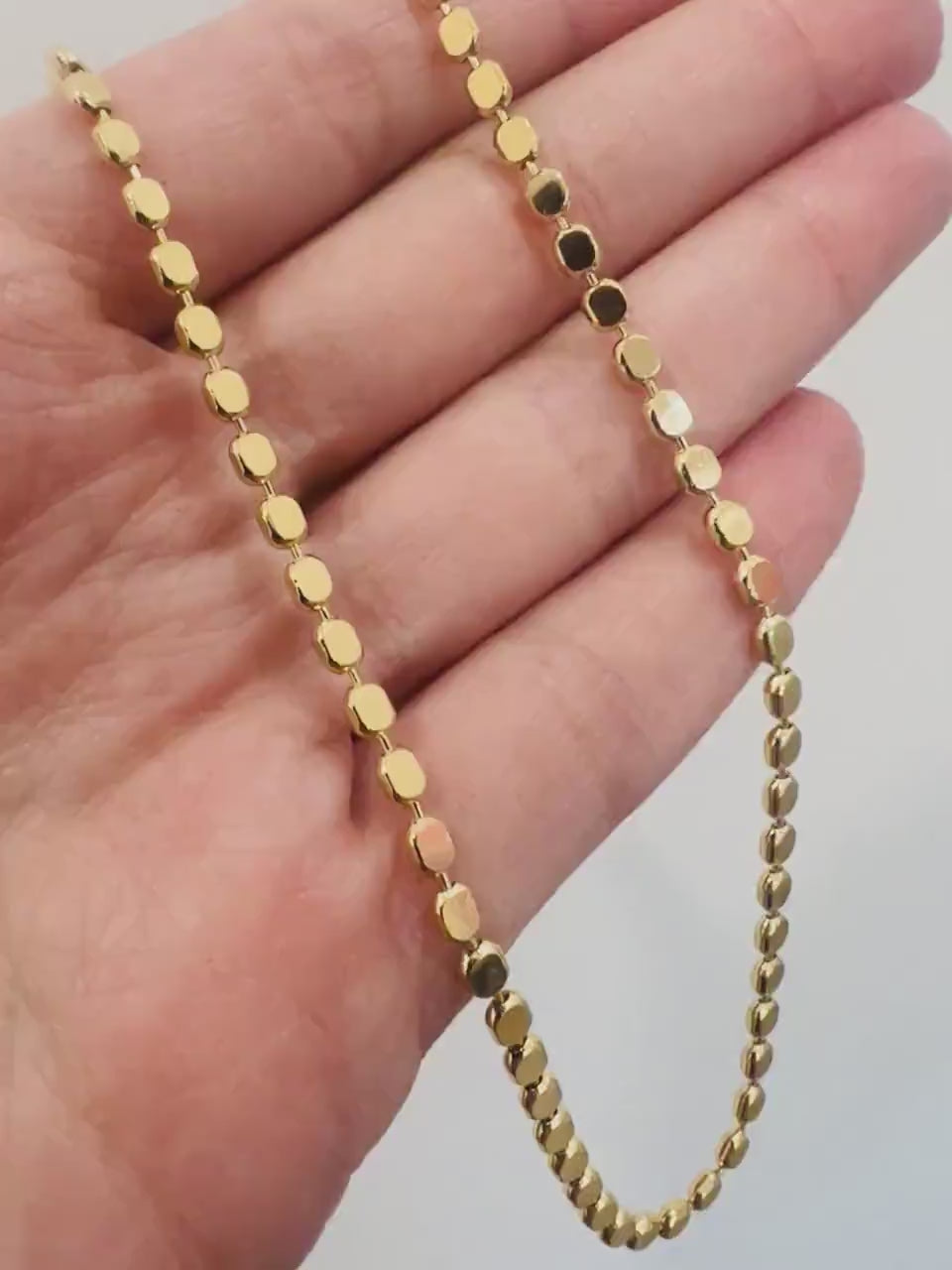 Gold Filled Necklace, Gold Link Chain Necklace,Delicate Gold Necklace,Dainty Necklace,Gold Necklace,Women's Chain,Layering Chain, Ball Chain