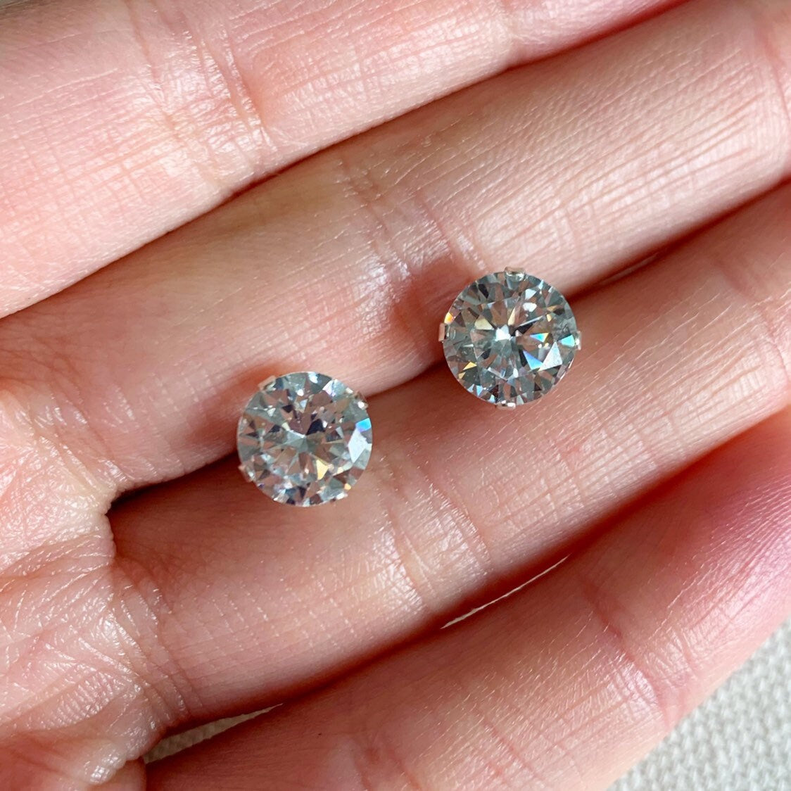 Stud Earrings,Silver Studs, CZ Earrings ,Silver Earrings, Silver Stud Earrings,Silver Stud,Tiny Stud Earrings,Small Stud Earrings,Studs