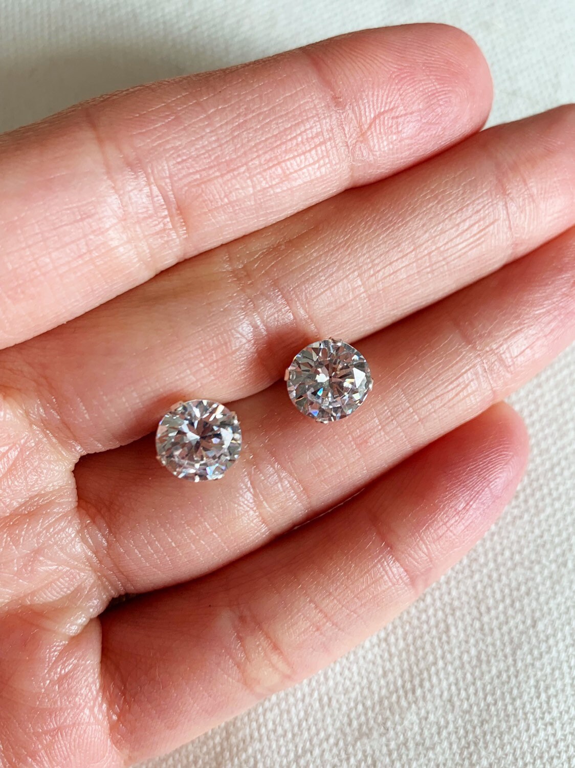 Stud Earrings,Silver Studs, CZ Earrings ,Silver Earrings, Silver Stud Earrings,Silver Stud,Tiny Stud Earrings,Small Stud Earrings,Studs