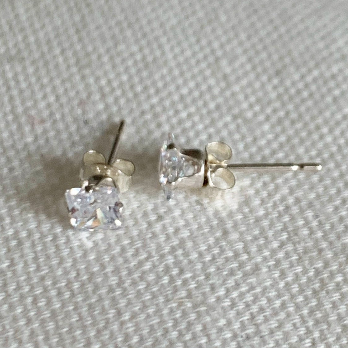 Stud Earrings,Silver Studs, CZ Earrings ,Silver Earrings, Silver Stud Earrings,Silver Stud,Tiny Stud Earrings,Small Stud Earrings,Studs