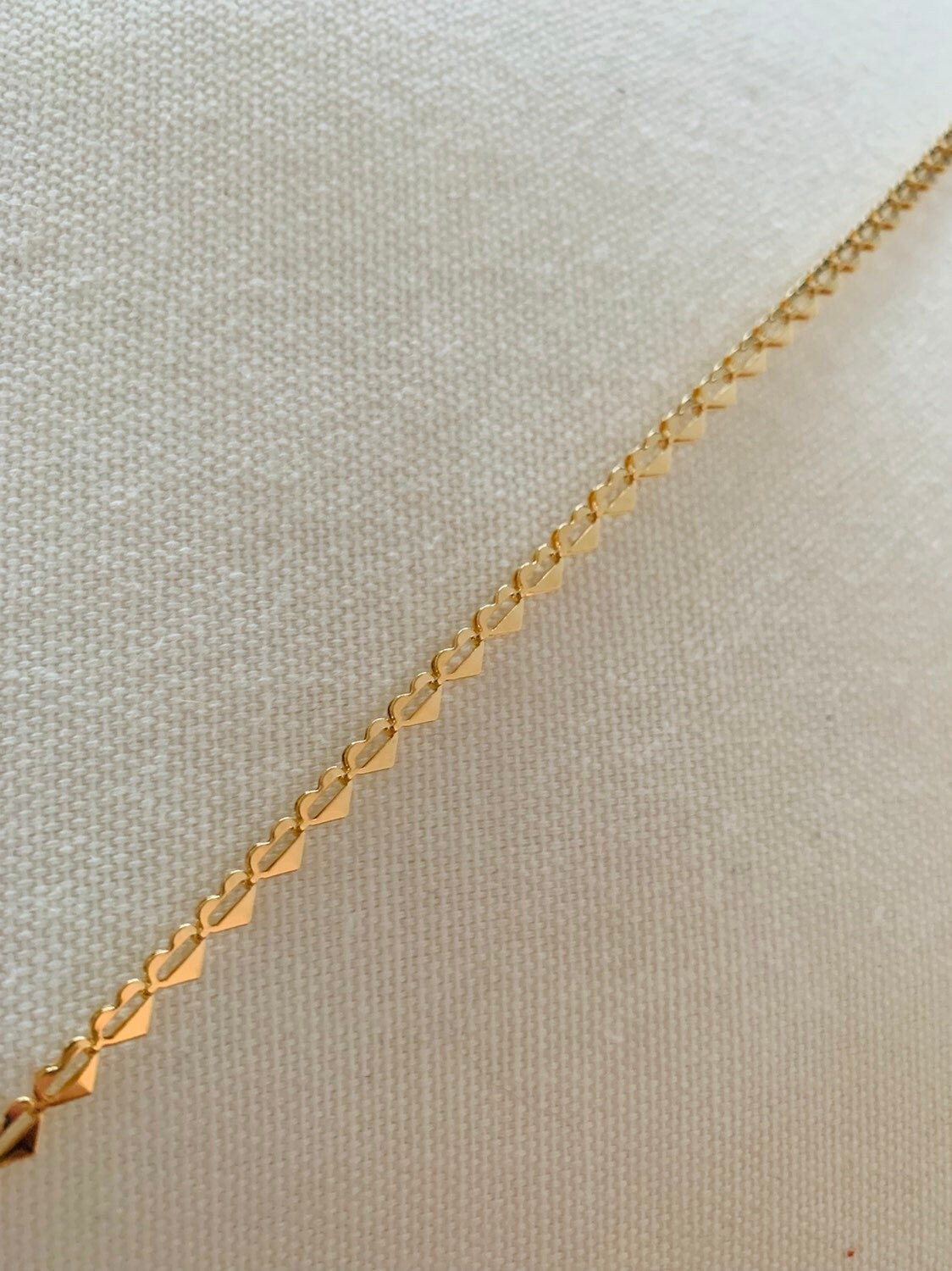 Heart Bracelet, Gold Filled Bracelet, Gold Bracelet, Bracelet, Gold Bracelet, Chain Bracelet,Dainty Gold Bracelet, Delicate Bracelet, Heart