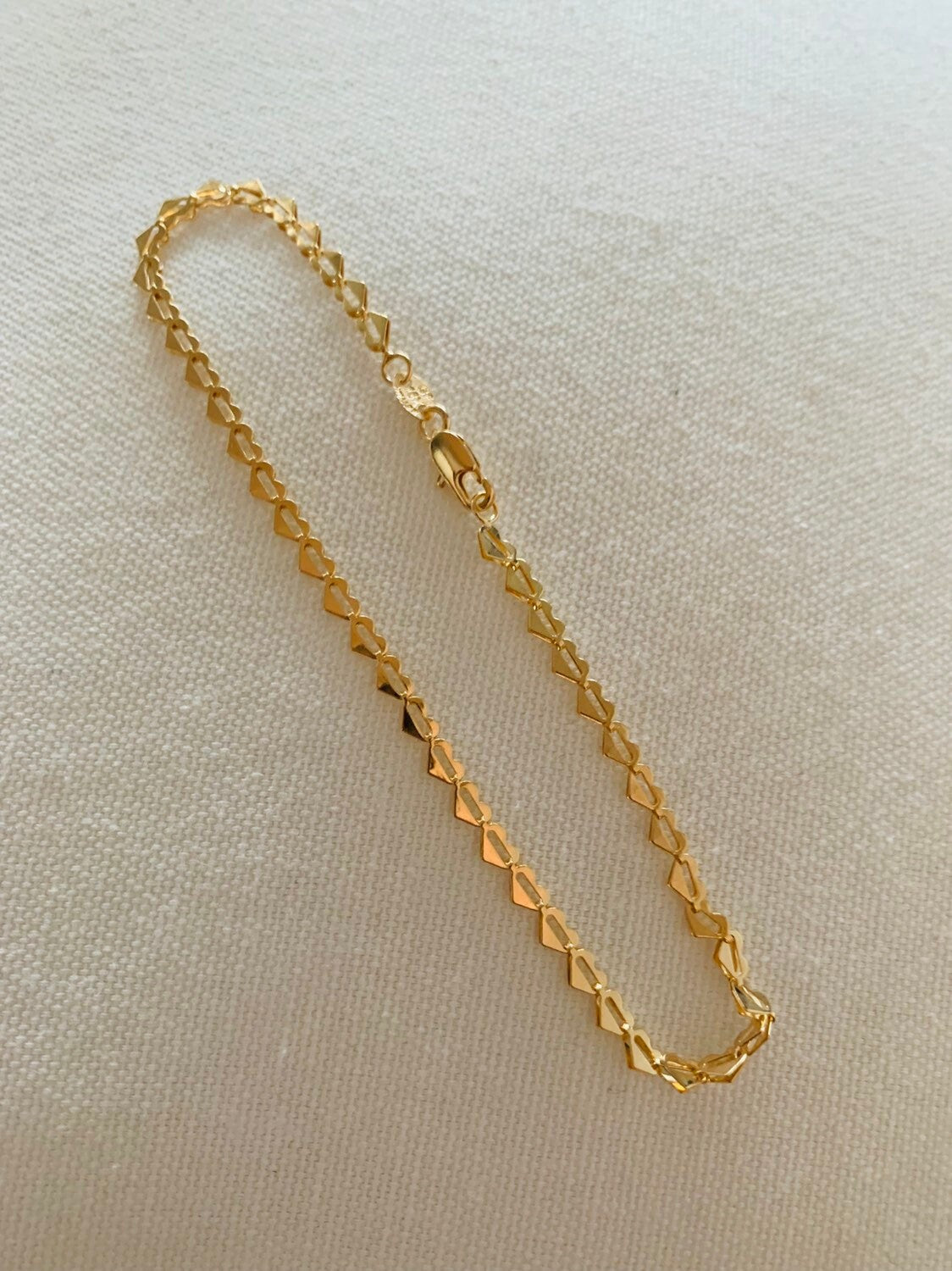 Heart Bracelet, Gold Filled Bracelet, Gold Bracelet, Bracelet, Gold Bracelet, Chain Bracelet,Dainty Gold Bracelet, Delicate Bracelet, Heart