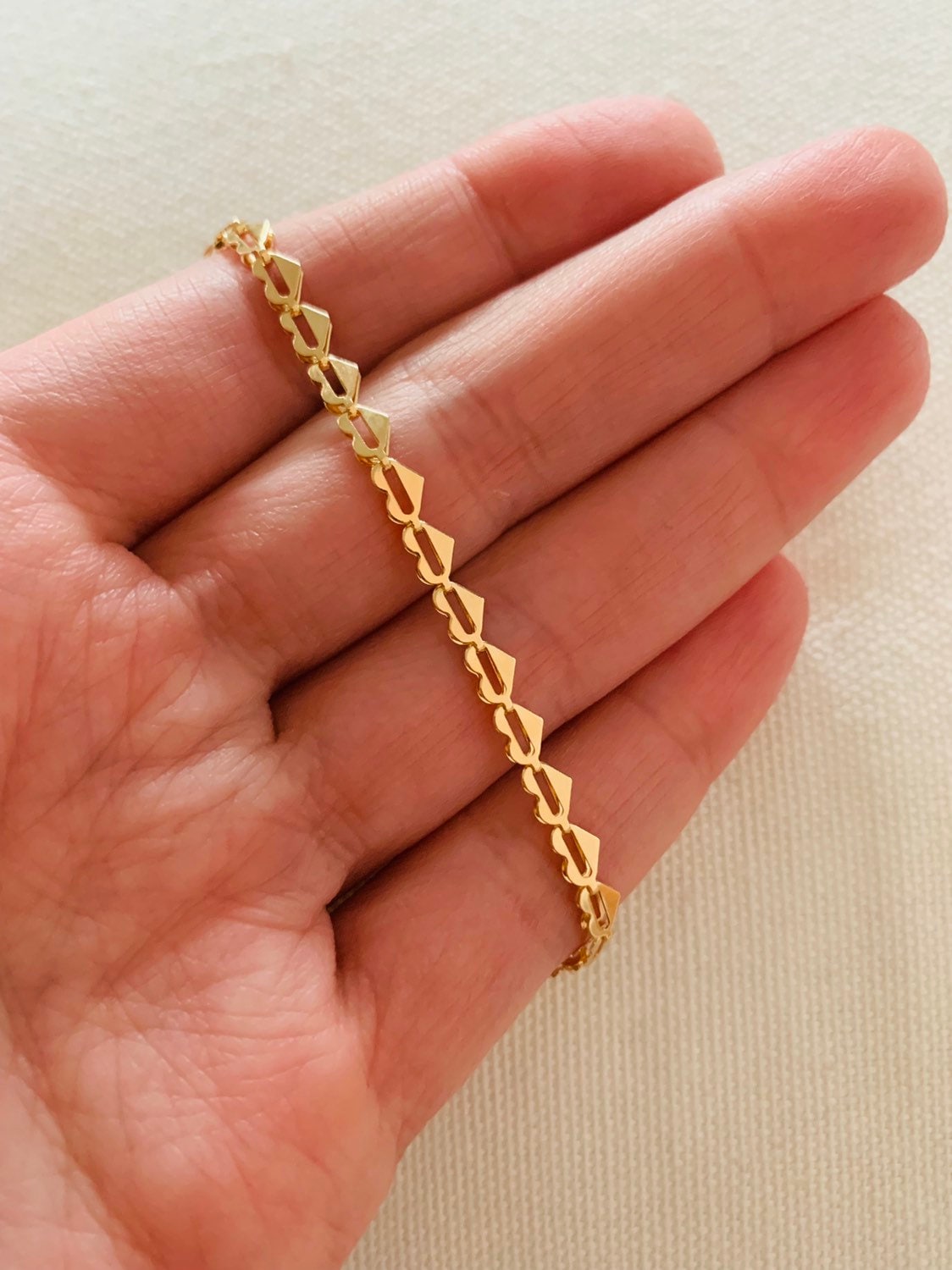 Heart Bracelet, Gold Filled Bracelet, Gold Bracelet, Bracelet, Gold Bracelet, Chain Bracelet,Dainty Gold Bracelet, Delicate Bracelet, Heart