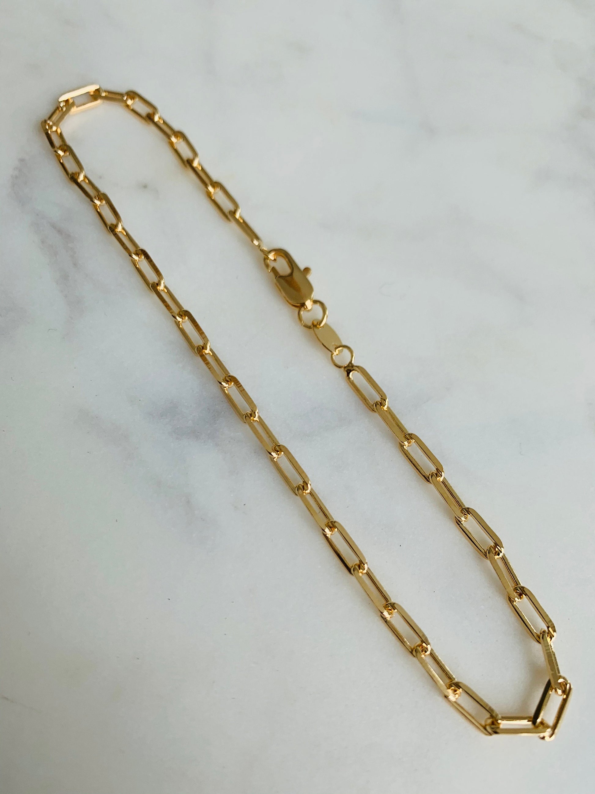 Anklet, Gold Filled Anklet,Layering Anklet, Beach Anklet, Gold Anklet, Anklet, Paperclip Anklet, Dainty Anklet, Delicate Anklet