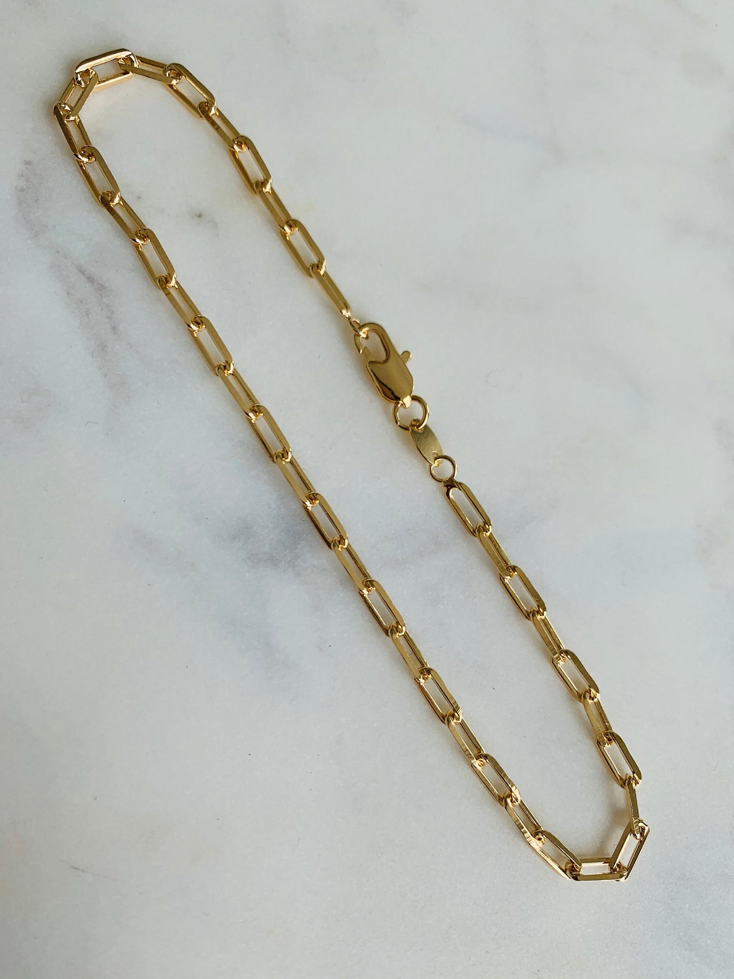 Anklet, Gold Filled Anklet,Layering Anklet, Beach Anklet, Gold Anklet, Anklet, Paperclip Anklet, Dainty Anklet, Delicate Anklet