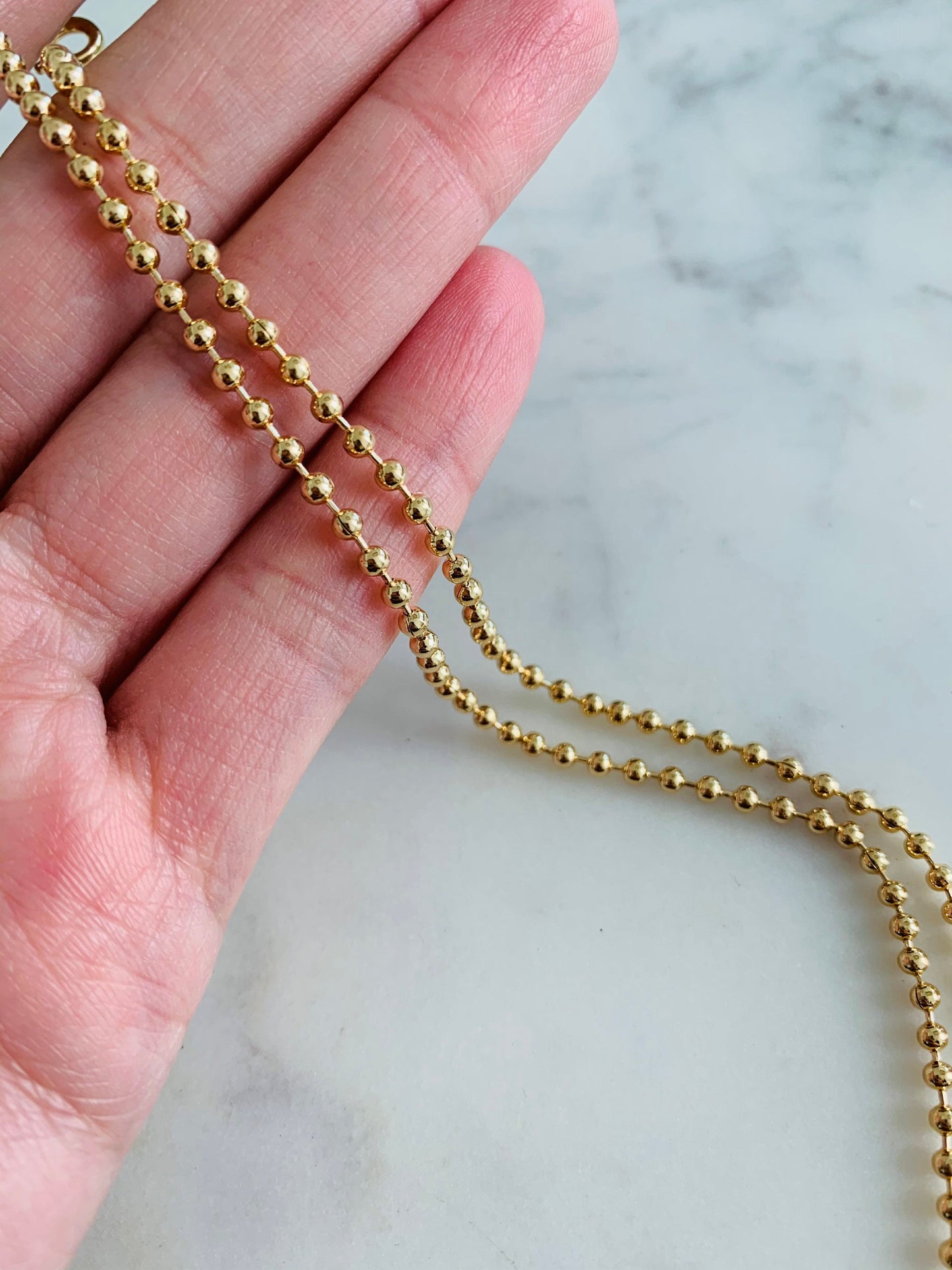 Ball Chain, Womens Necklace, Necklace for Women, Gold Filled Necklace, Gold Filled Chain, Gold Chain, Gold Necklace, Ball Chains, Necklace