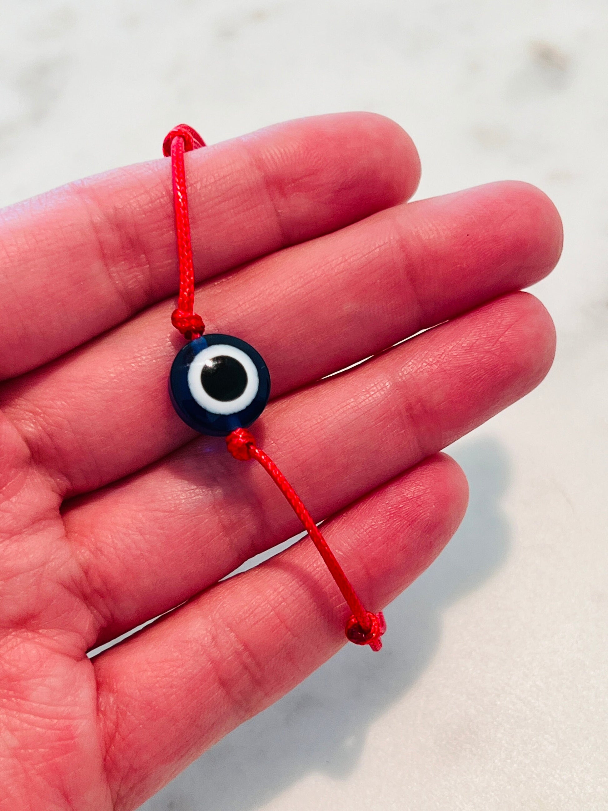 Evil Eye Bracelet Red String Protection bracelet Lucky Eye Bracelet Lucky Bracelet Unisex Adjustable Stacking Spiritual Buddhist Kabbalah