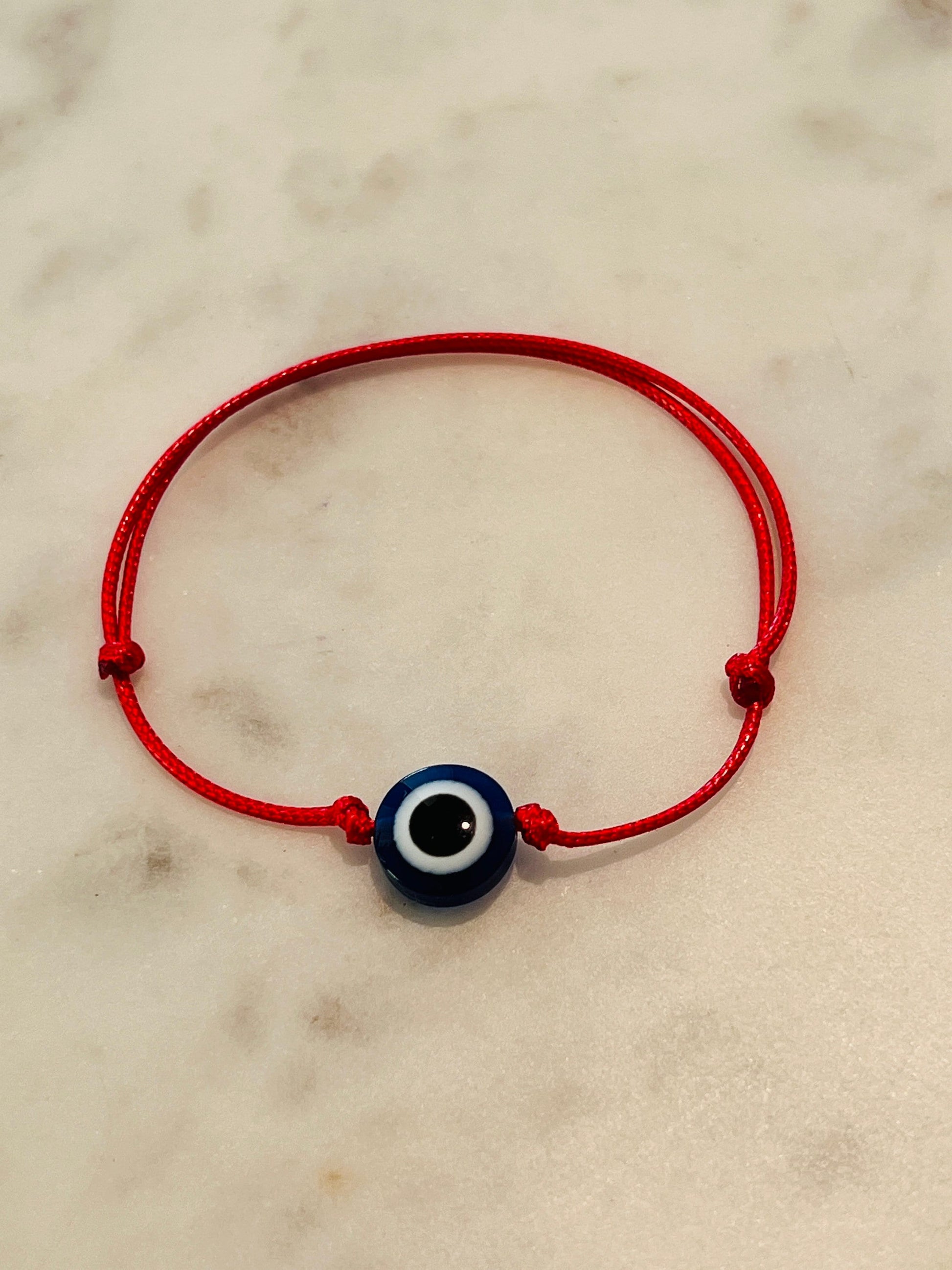 Evil Eye Bracelet Red String Protection bracelet Lucky Eye Bracelet Lucky Bracelet Unisex Adjustable Stacking Spiritual Buddhist Kabbalah