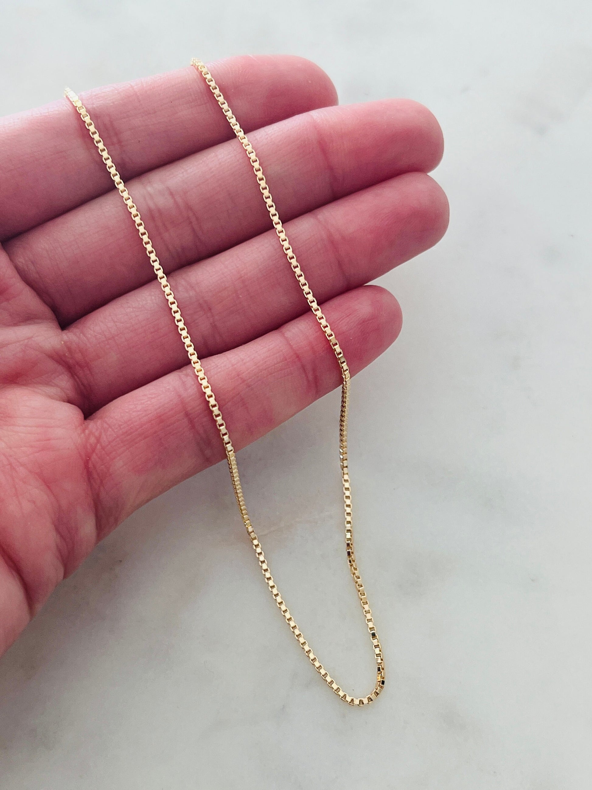 Box Chain, Womens Necklace, Necklace for Women, Gold Filled Necklace, Gold Filled Chain, Gold Chain, Gold Necklace,Gold Snake Chain, Snake