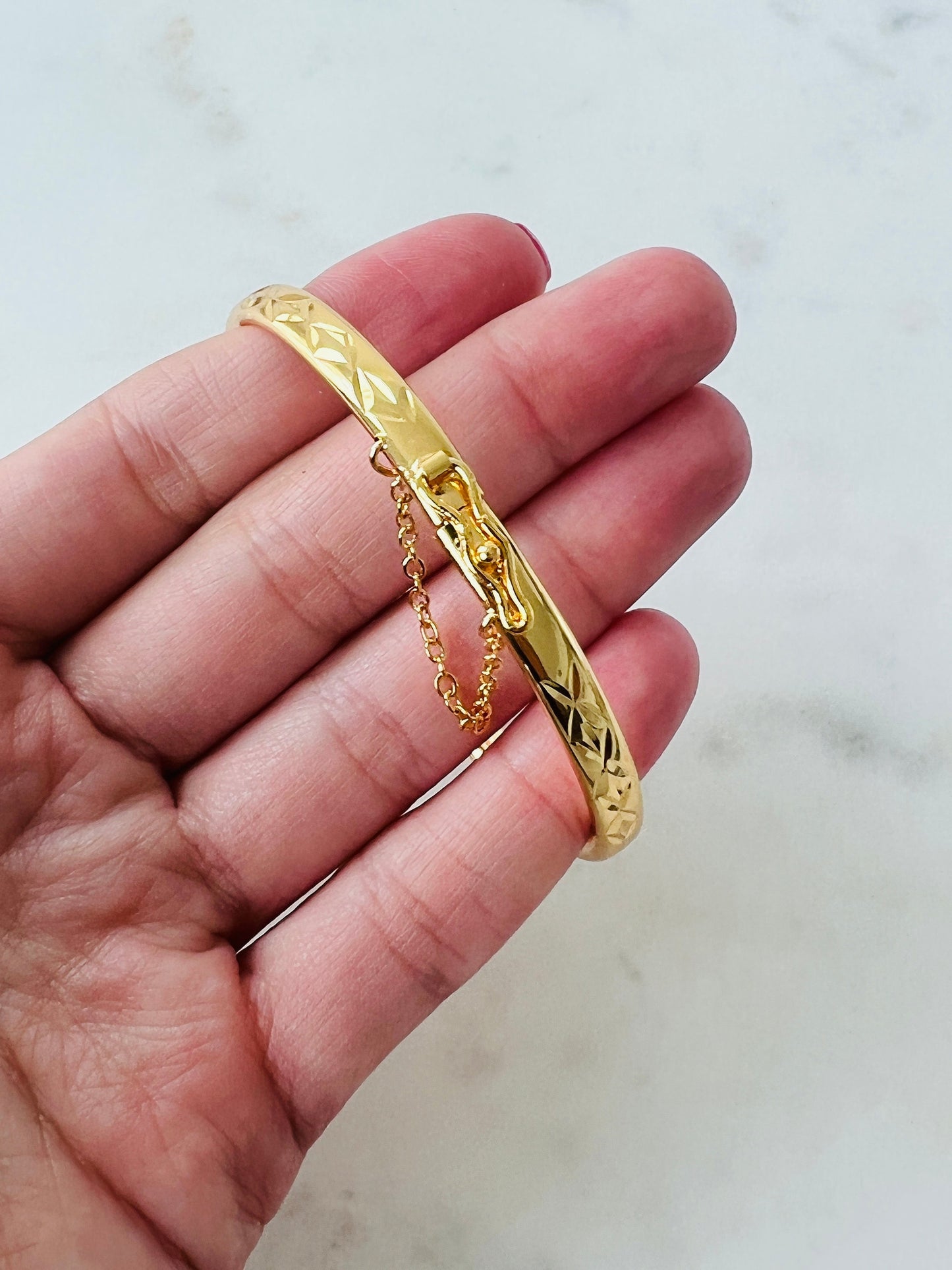 Gold Filled Bangle, Bangle with Chain Link, Gold Dainty Bangle, Gold Delicate Bracelet, Gold Dainty Bracelet Gold bangle, Gold Cuff