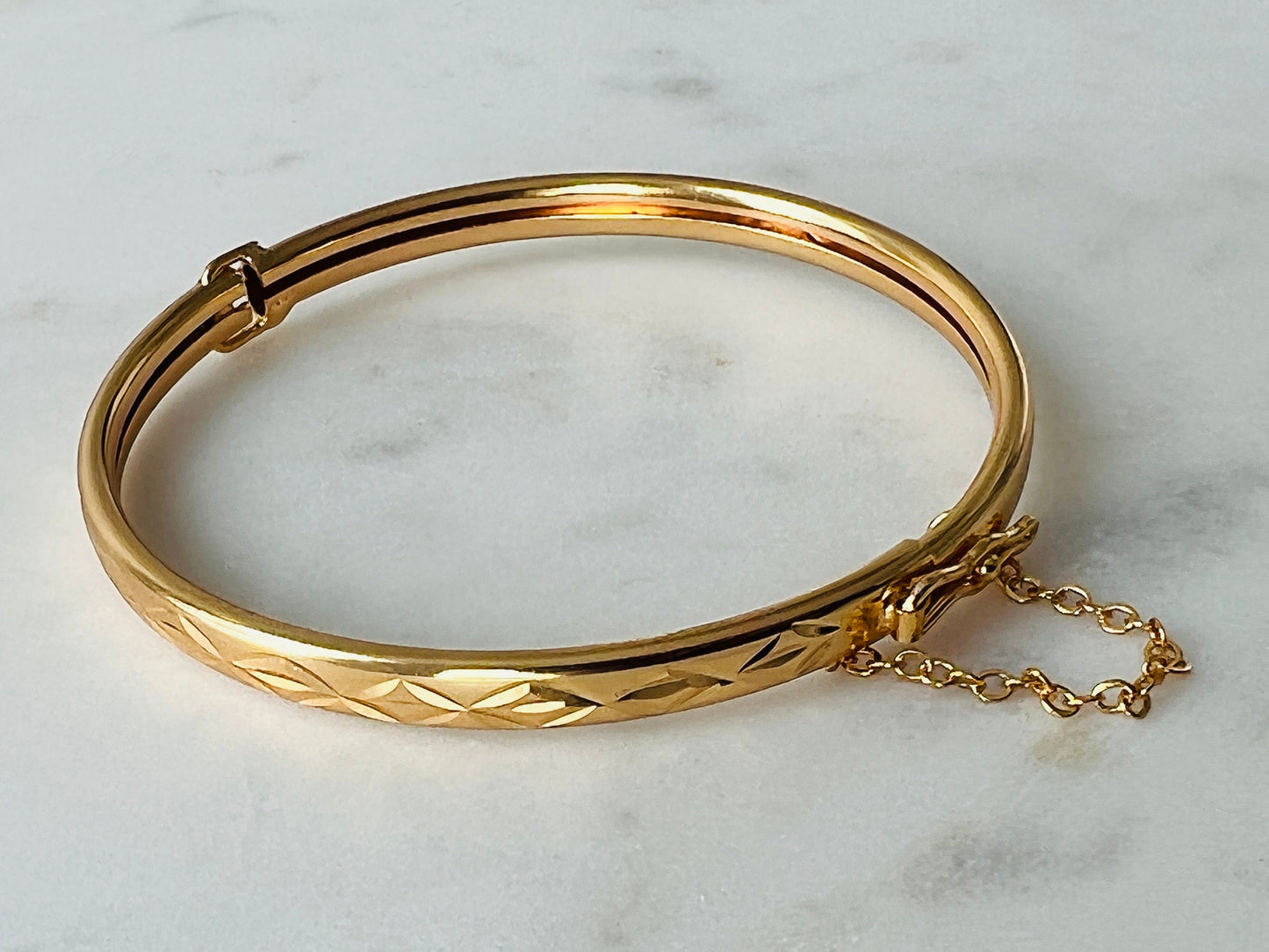 Gold Filled Bangle, Bangle with Chain Link, Gold Dainty Bangle, Gold Delicate Bracelet, Gold Dainty Bracelet Gold bangle, Gold Cuff