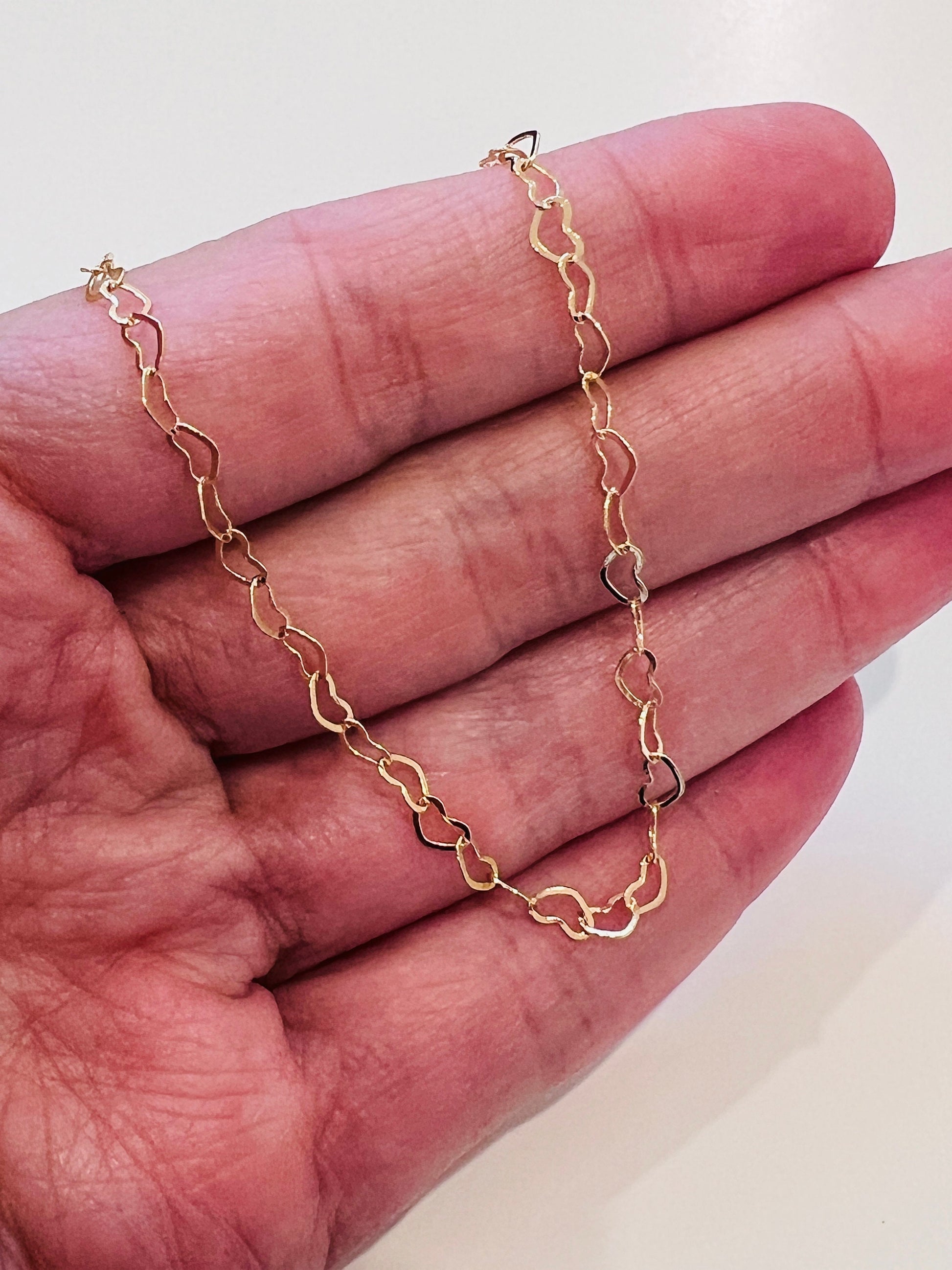 Heart Bracelet, Gold Filled Bracelet, Gold Bracelet, Bracelet, Gold Bracelet, Chain Bracelet,Dainty Gold Bracelet, Delicate Bracelet, Heart